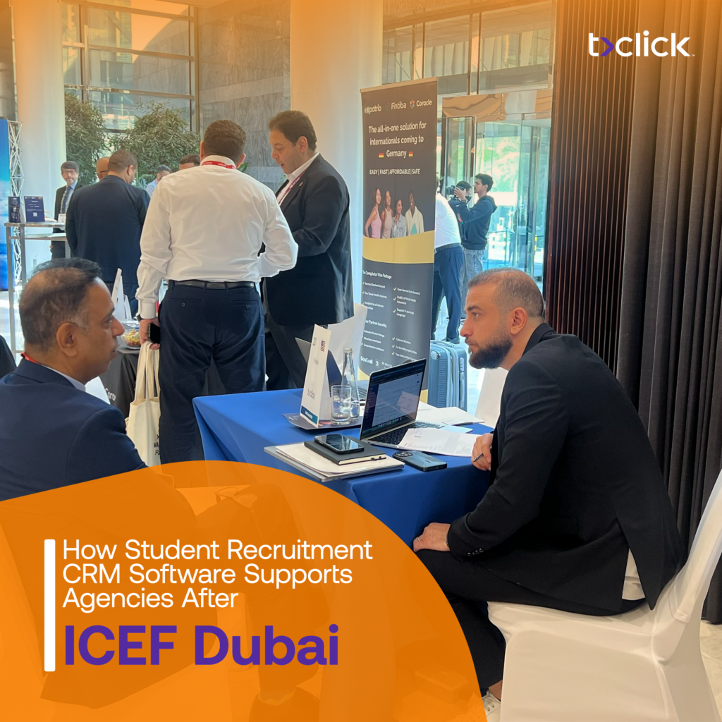 How Student Recruitment CRM Software Supports Agencies After ICEF Dubai