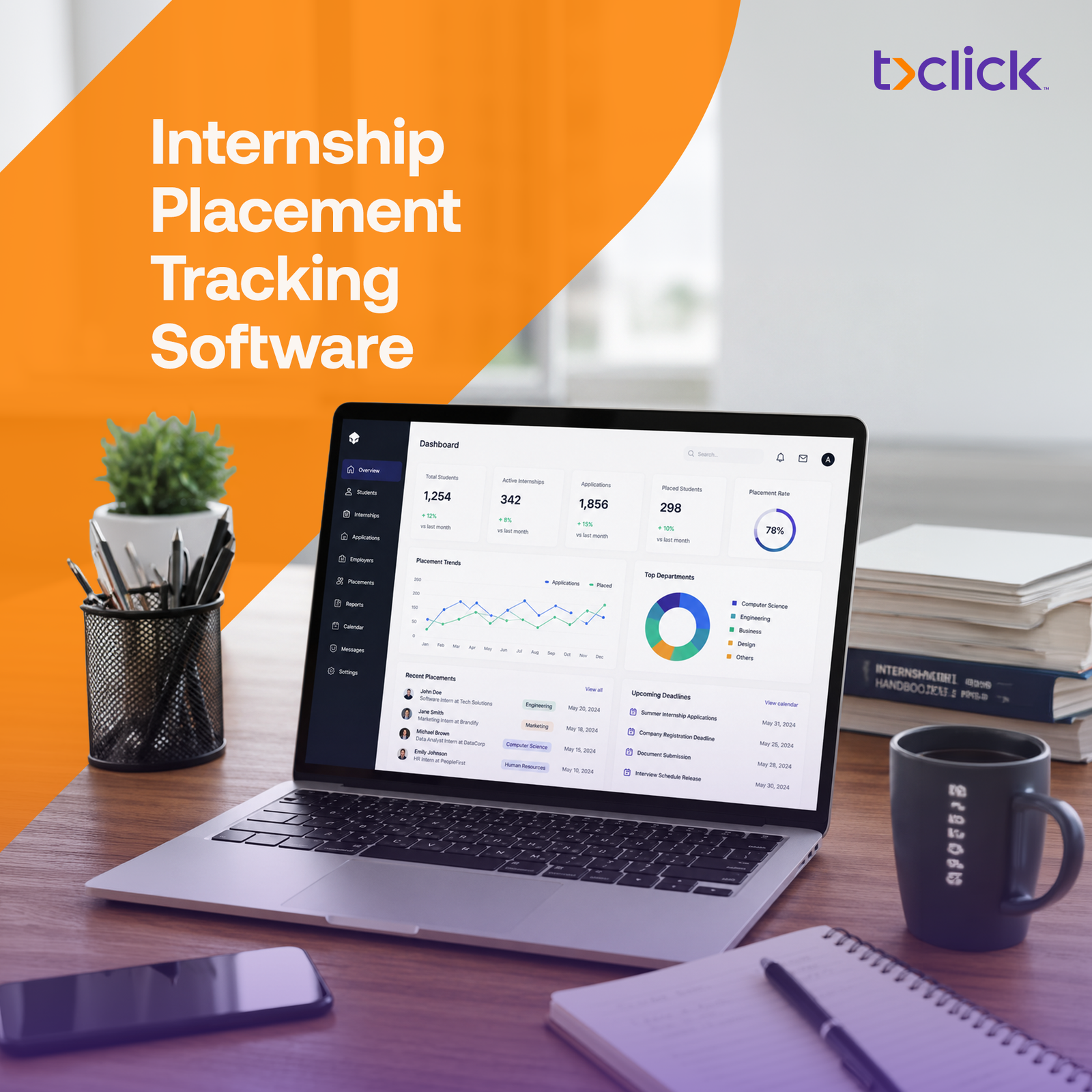 Internship Placement Tracking Software