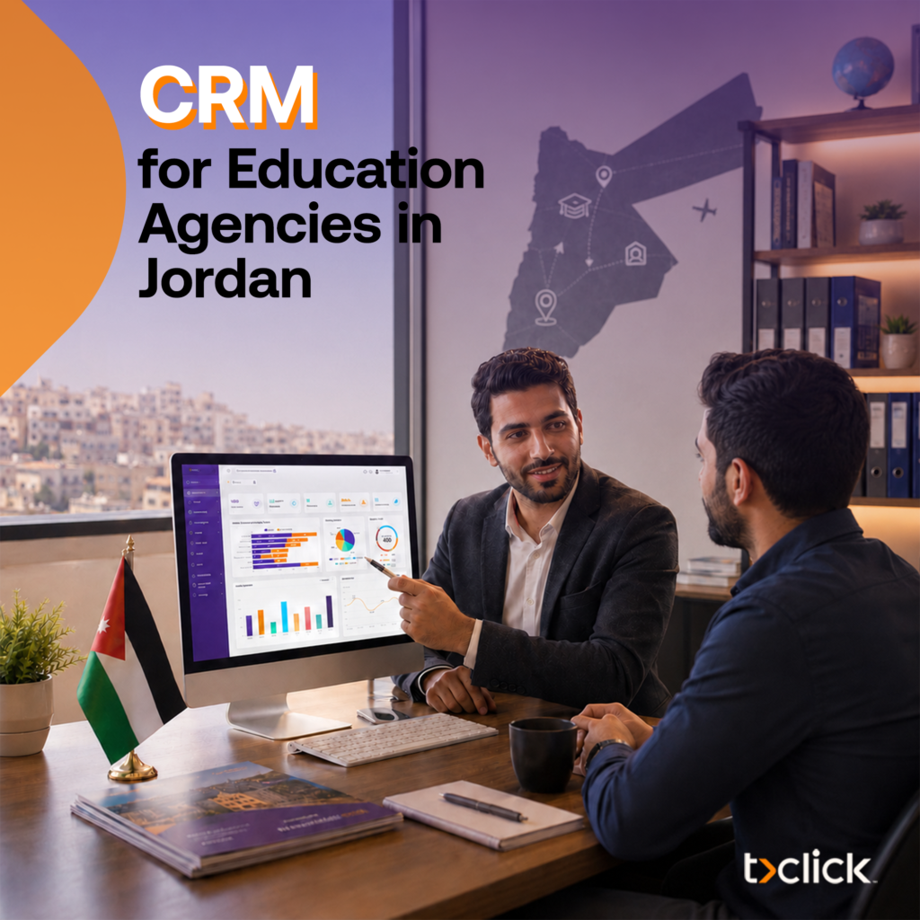 CRM for education agencies in Jordan