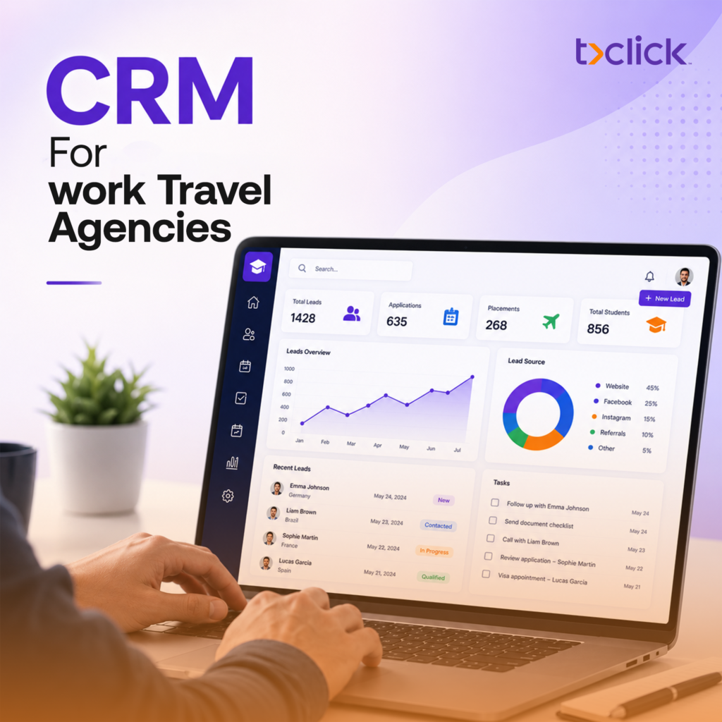 CRM for Work and Travel Agencies | Simplify Every Participant Journey