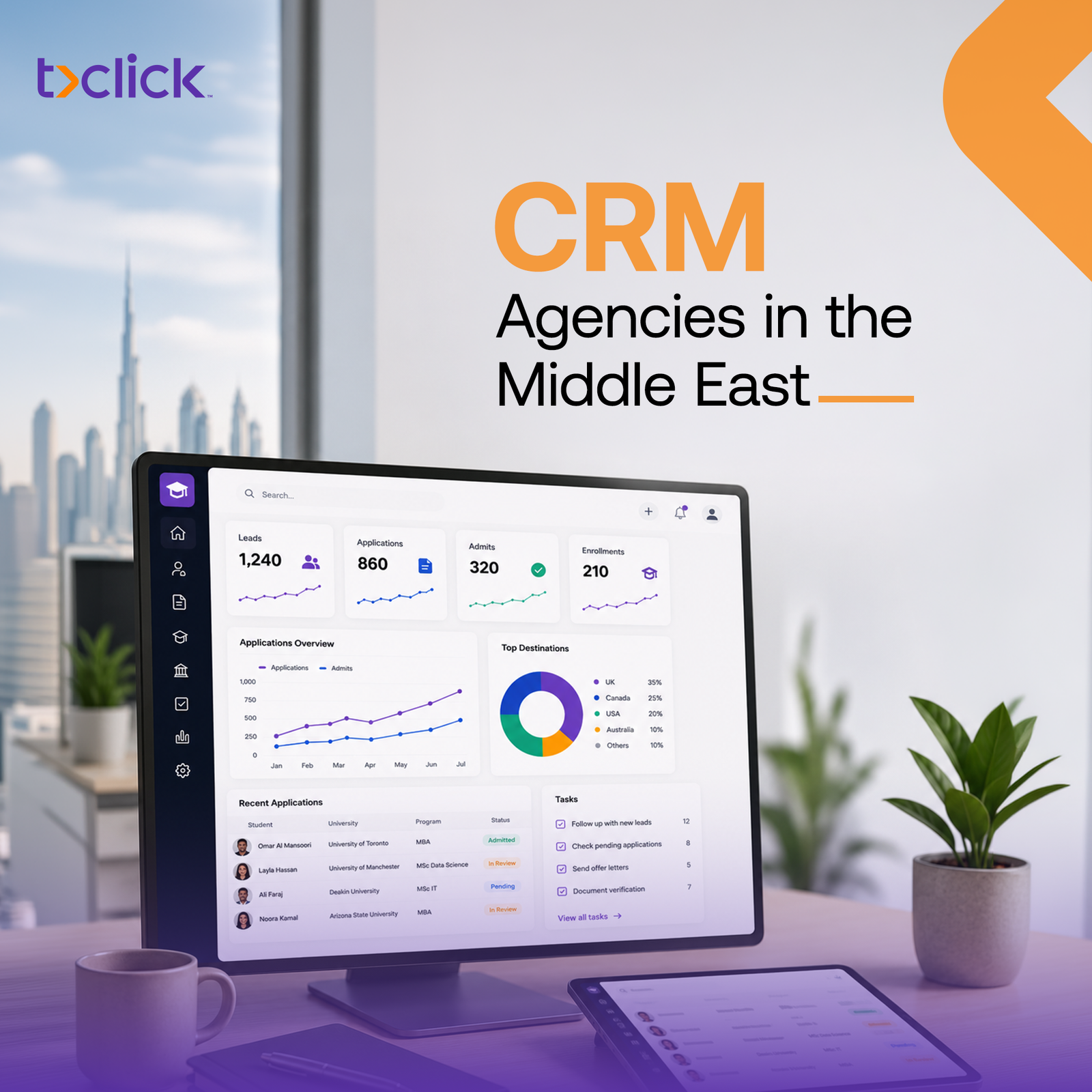 CRM for Education Agencies in Middle East