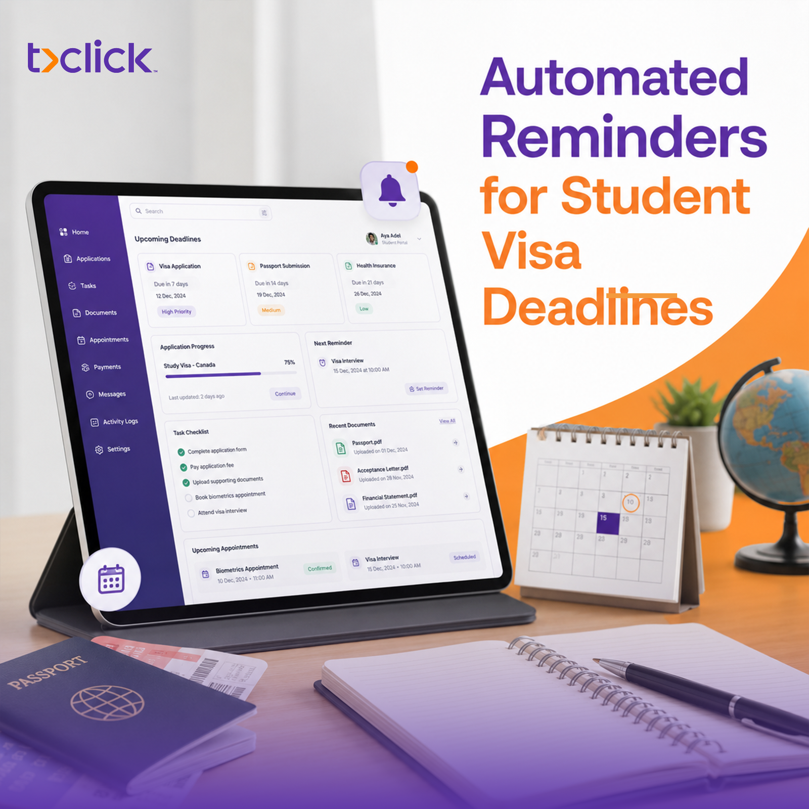 Automated Reminders for Student Visa Deadlines Explained